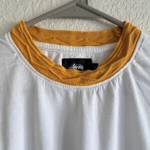 Vintage Stüssy Jacquard Tee - Size Large